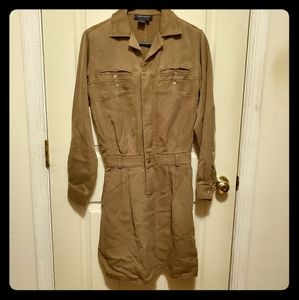 Boston Proper boho long sleeve dress & pockets